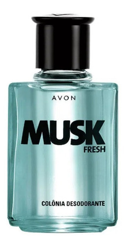 Colônia Musk Fresh 90ml - Avon