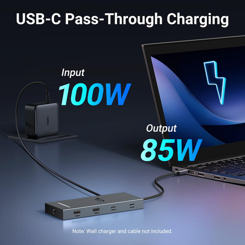 Estação De Ancoragem Usb C Ugreen Revodok Pro 10 Em 1 Dual 4