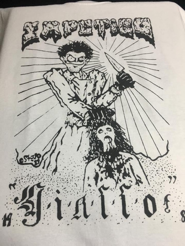 Imagen 1 de 3 de Impetigo - Giallo - Metal - Polera- Cyco Records