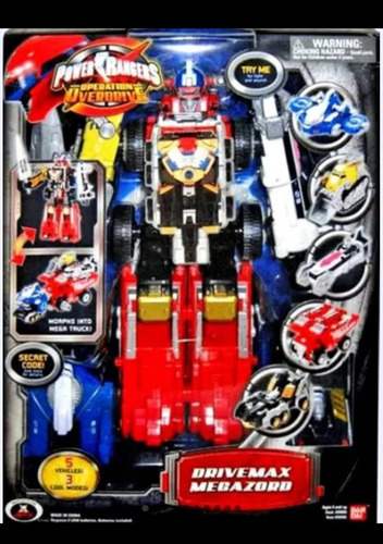 Power Rangers Dino Charge Red D Colección Unico (Usado)