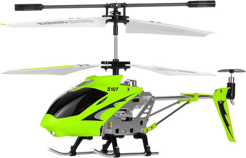 Helicóptero De Control Remoto Syma S107g Con Radio Rc De 3 C