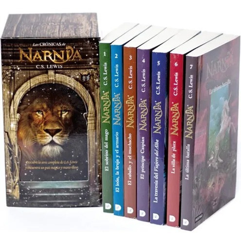Imagen 1 de 5 de Las Cronicas De Narnia - Estuche Serie Completa / Lewis