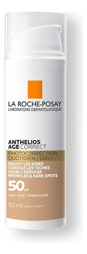 La Roche-Posay Anthelios Age Correct protector solar con color 50ml