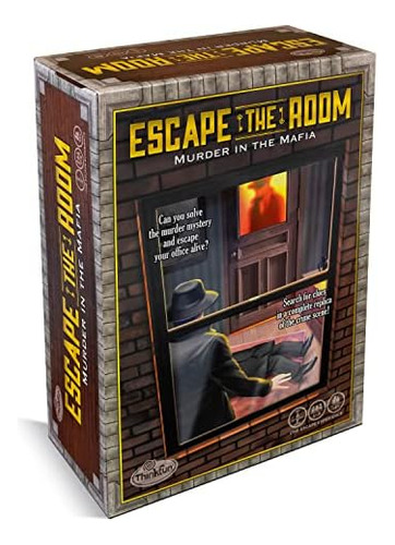 Thinkfun Escape The Room: Asesinato En La Mafia: Una Experie