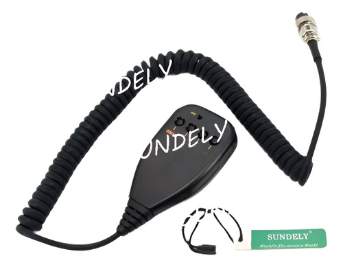 Sundely Mano Hombro Mic Clave Para Radio Kenwood Tm-541a Tm-