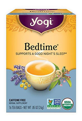  Yogi Tea Té Bedtime 16 Bolsas