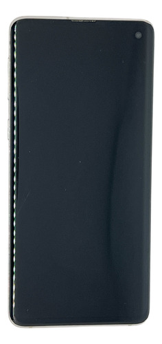 Celular Samsung Galaxy S10 128gb Blanco Dual Sim Desbloqueado (usado-linea En Pantalla) (Usado)