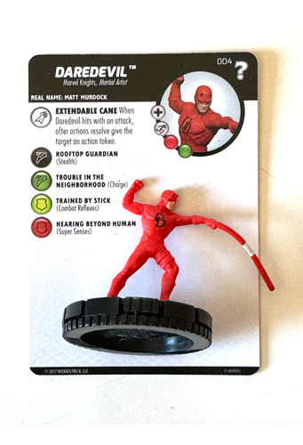 Heroclix Daredevil #004 15th Anniversary What If? Marvel