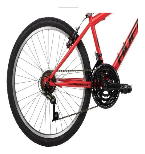 Bicicleta Huffy De Montaña Incline Rodado 24 Color Rojo Tamaño Del Cuadro M