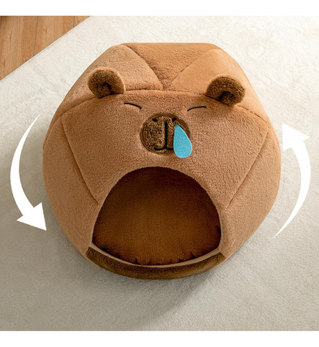 Cama Para Gatos, Cueva, Con Forma De Carpincho, Casa Para Ca