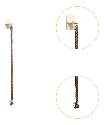 Cat Wall Stffe Indoor Scratch Post Decoración Del Hogar