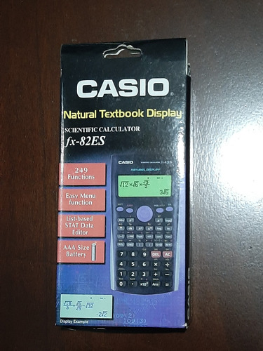 Calculadora Científica Casio Fx-82es, Nueva En Caja, Oferta!