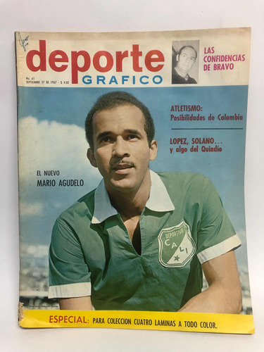 Revista Deportiva, Deporte Gráfico No.61 Septiembre 1967