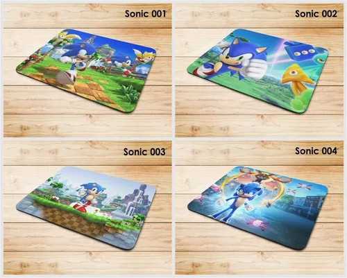 Mouse Pad Sonic Rosto  Elo7 Produtos Especiais