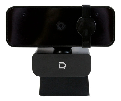 Webcam Datacom Full Hd Con Micrófono, Color Negro