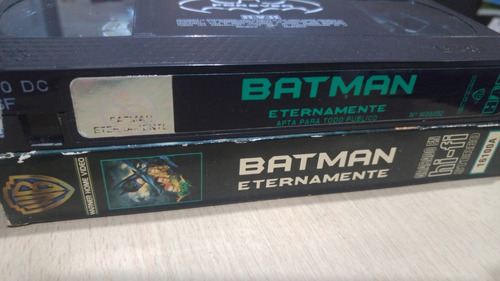 Vhs Batman Eternamente - Película Original