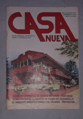 Revista Antigua ** La Casa Nueva ** N° 29 Construccion