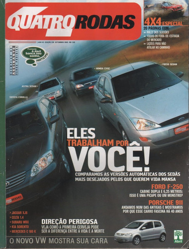 Revista Quatro Rodas Edição 518 Setembro 2003