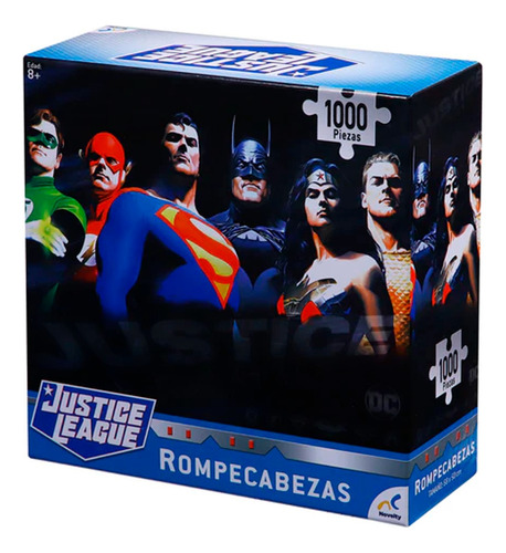 Rompecabezas Liga De La Justicia 1000px Novelty® Modjca1364