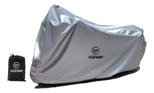 Funda Afelpada 100% Impermeable Para Moto Keeway Vieste 