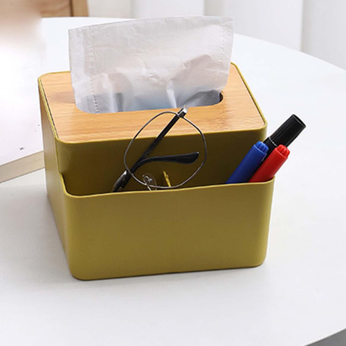 Dispensador De Pañuelos Compatible Con El Comedor Amarillo