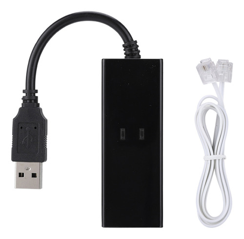 Módem Externo Usb De 56 K Con Acceso Directo A Datos De Voz