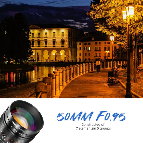 Meike 50mm F0.95 Aps-c Manual Focus Lens For Sony