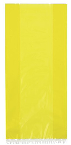 Único Industrias Amarillo Bolsas De Celofán, 30ct - 62022.