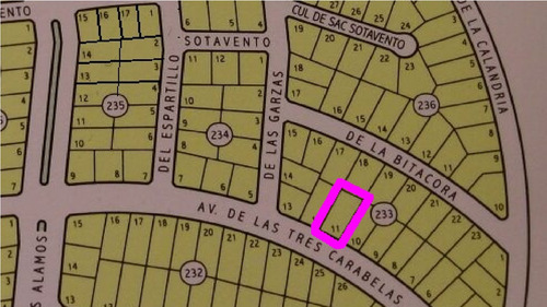 Imagen 1 de 6 de Vendo Lote En Zona Alamos Pinamar
