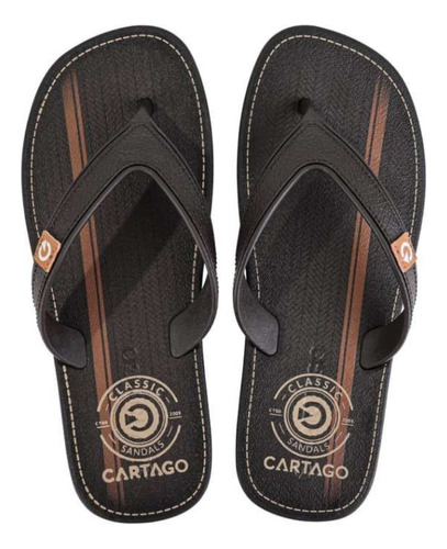 Chinelo Masculino Cartago Dakar 10738 Tamanho 37 Ao 44 +nf