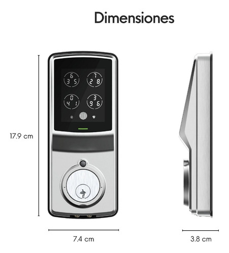 Cerradura Inteligente Lockly Secure Model S Deadbolt Bt