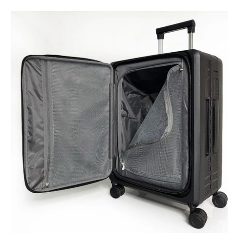 Mala De Viagem Dobrável Preta Resistente Com Senha Compacta