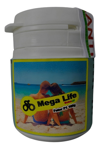 1 Mega Life Suplemento Alimentar Lançamento Original Natural Sem Sabor