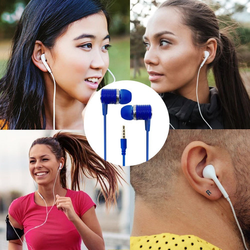 Audifonos Alambricos Celular Manos Libres Microfono In Ear