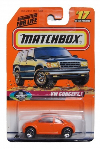 Matchbox 1998 #17 Of 75 Cars - Vw Concept 1