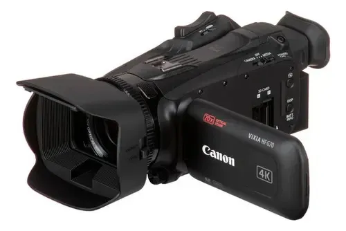 Câmera de vídeo Canon Vixia Hf G70 Uhd 4k preta | Parcelamento sem