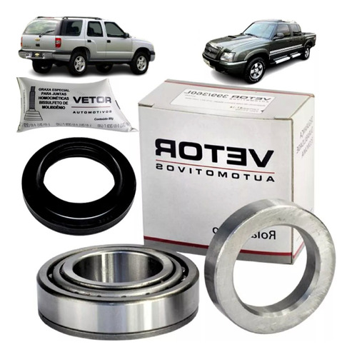 Rolamentos Roda Traseira Gm S10 Blazer 4x2 4x4 1995 A 2011