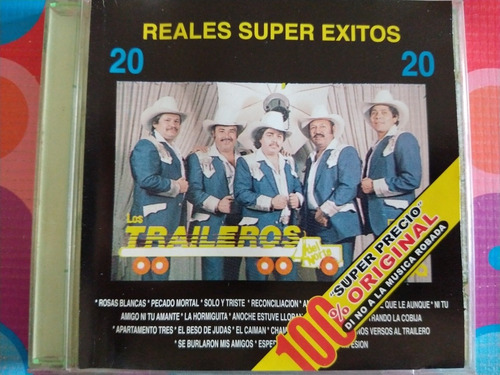 Los Traileros Del Norte Cd 20 Reales Súper Éxitos W