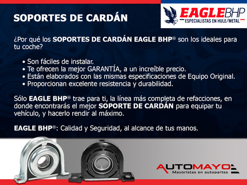 1-herradura Cardán Soporte Ctral Bmw 320d 2.2l 6 Cil 11-15