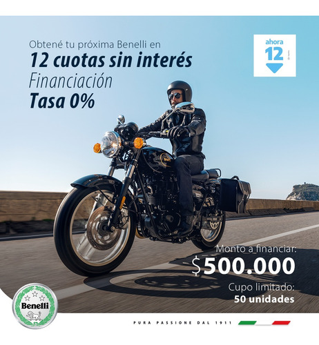 Benelli Imperiale 400 Classic El 50% En 12 A Tasa O% #4