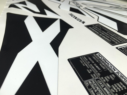 Kit Calcos Gráfica Honda Xr 150 - Black - Laminados!!
