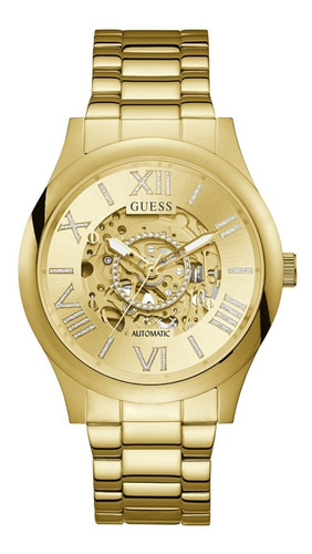 Reloj Para Hombre Guess Astro Color Dorado Gw0217g2