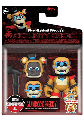 Glamrock Freddy Five Nights At Freddy´s Snaps Funko