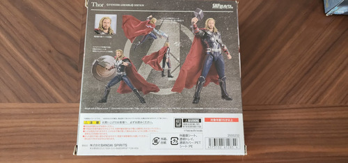 S.h Figuarts Thor Avengers Assambled (Usado)