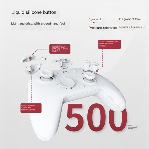 Gamepad De Silicona Líquida Mobapad N1 Hd Edition