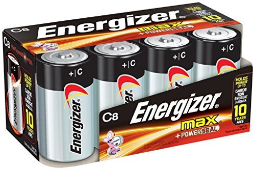Energizer C Cell Batteries Max Alcalino