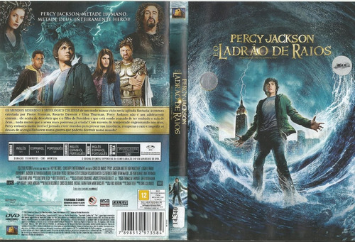 Dvd - Percy Jackson E O Ladrão De Raios - Logan Lerman