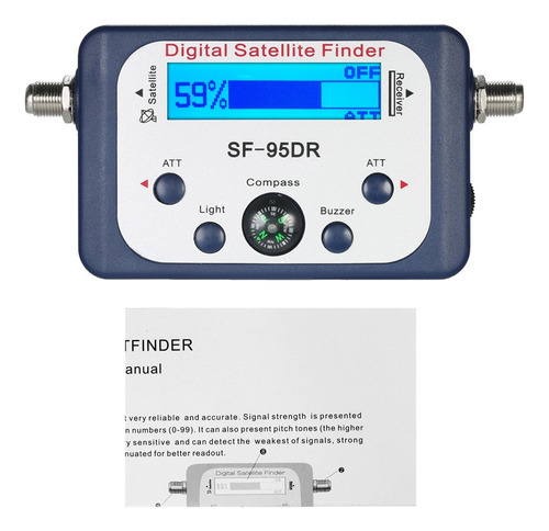 Minimedidor De Señal Satelital Digital