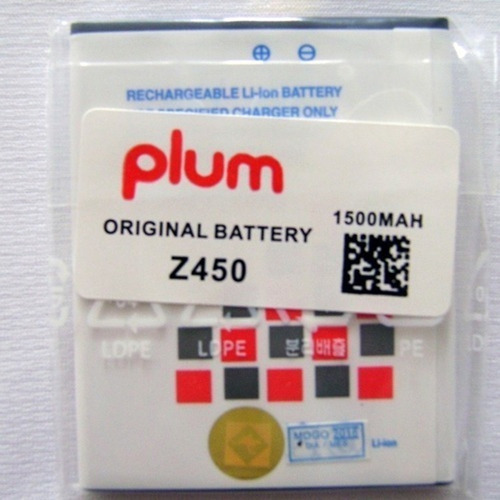 Batería Plum Z450 30dia Garantia Original Tienda