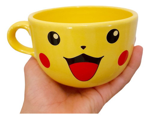 Tazon Pikachu Pokemon 600 Ml Ceramica